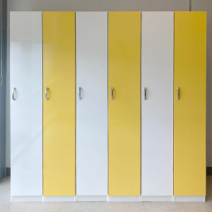 1단 개인 캐비넷 미니 옷장 목재 락커룸 락카장 사무용 탈의실