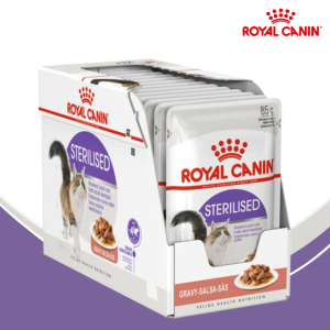 로얄캐닌 스테럴라이즈드 그레이비 파우치 85g 12개입 습식 고양이 사료