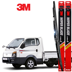 3M 포터2 와이퍼 블레이드 윈도우브러쉬 500mm+450mm 세트