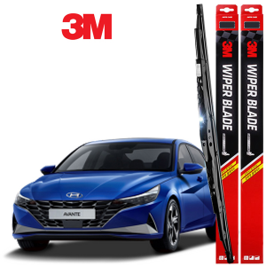 3M 아반떼CN7 와이퍼 블레이드 윈도우브러쉬 600mm+450mm 세트