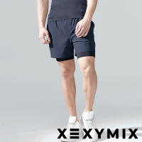 젝시맨즈 남자 헬스복 레깅스 반바지 투인원쇼츠