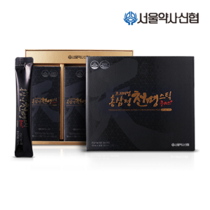 서울약사신협 프리미엄 홍삼정 천명스틱 플러스 10ml 30포 진세노사이드 37mg 3박스
