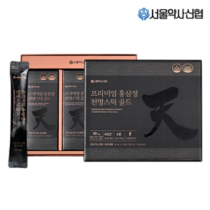 서울약사신협 진세노사이드 50mg 프리미엄 홍삼정 천명스틱 골드 30포 3박스