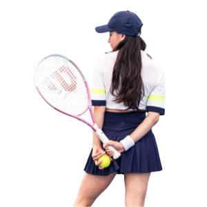 윌슨 테니스라켓 입문용 초보자 여자 테니스채 OPTION-2