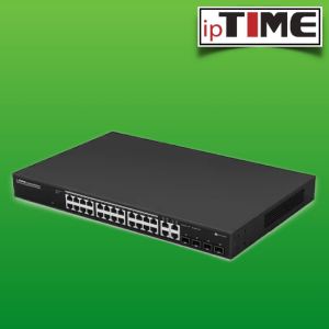 ipTIME PoE24000mesh 24포트 기가 스위칭허브 스위치 PoE허브