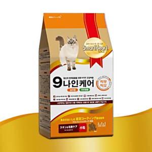 나인케어 피부 피모 관리 고양이 사료 1.2kg