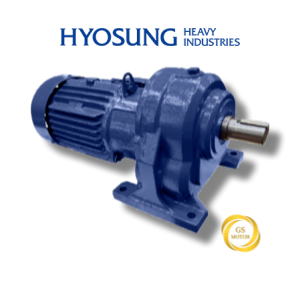 효성감속기 기어드모터 삼상 1마력 0.75KW HT F1 F135 감속비율 1대5~30