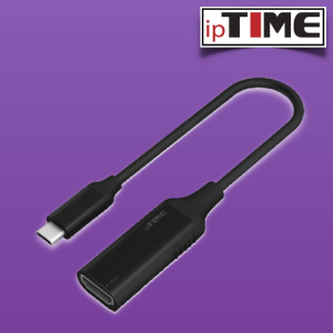 ipTIME UC2HDMI USB 3.1 C타입 to HDMI 변환 케이블 젠더 컨버터 ( 4K 60Hz 지원) Type-C
