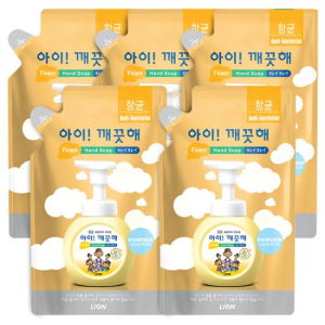 아이깨끗해 거품형 손세정제 200ml 리필 5개