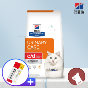 [CAT] 힐스 캣 c/d cd 멀티케어 스트레스 3.85kg  반려묘 고양이 결석 스트루바이트 하부요로 질환 처방식 사료