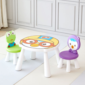 야야 뽀로로 테이블 체어 유아책상 테이블 아기 책상 의자