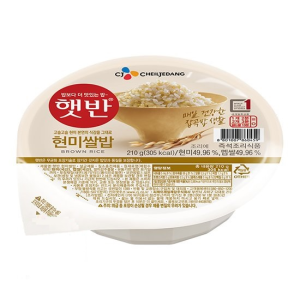 [CJ] 햇반 현미쌀밥 210G x 24개