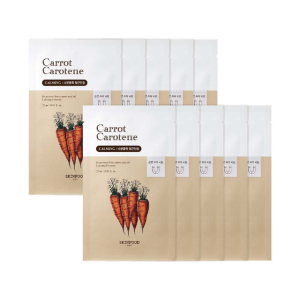 [10매] 캐롯 카로틴 마스크 (당근 마스크) (27ml)