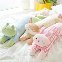 [루마인홈 공식몰] 대형 애니멀 바디필로우 안고자는 베개 롱쿠션 동물 인형 쿠션