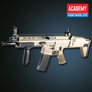 아카데미과학 (수동건) 스카(황갈색) 비비탄총 FN SCAR-L CQC TAN 에어소프트건