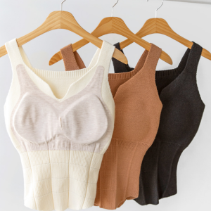 히트 브라 일체형 브라탑