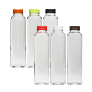 [프리보틀] 주스사각 500ml 160개 사각페트병 PET병 더치커피용기 콜드브루 공병