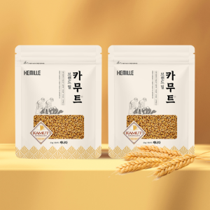 정품 카무트 쌀 호라산밀 2kg x 2개