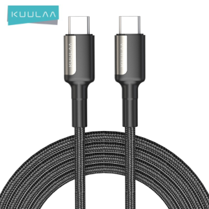 KUULAA C타입 100W 메탈 4K UHD 고속 충전 케이블 (CtoC)