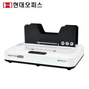 열제본기 TD-600 600매  제본시간설정/ 자동절전 밀착가이드장착 예열제로타임 + 열표지 50매