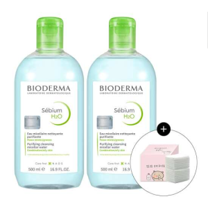 [바이오더마] 세비엄 H2O 500ml x2 (유수분 밸런스 클렌징 워터)