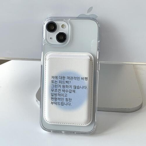 [withsome맥세이프]그래도해야지어떡해 킵고잉 맥세이프 카드포켓 케이스 세트