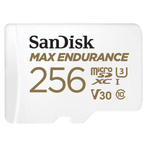샌디스크 마이크로 SD카드 Max Endurance 블랙박스 외장 메모리 256GB