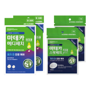동국제약 여드름 피부 적합 테스트 완료 마데카 아크큐 스팟패치 프로 9매 2개 + 마데카 메디패치 아크큐 습윤패치 38매 2개