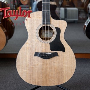 테일러 114ce-S (ES2) 토리파이드 스프루스 탑 / 샤펠레 측후판 어쿠스틱기타