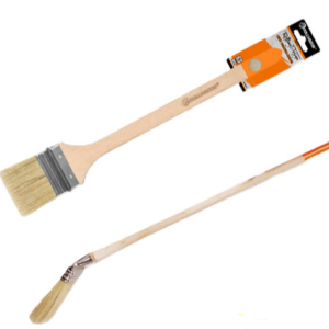 롤링독 (Wood그립)-Bent 브러쉬 너도밤나무 손잡이 코너붓 꺽기붓 각진브러시