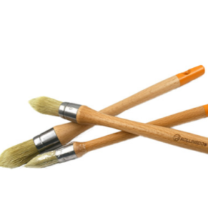 롤링독 (Wood그립) 포인트브러쉬 디테일브러쉬 너도밤나무 손잡이