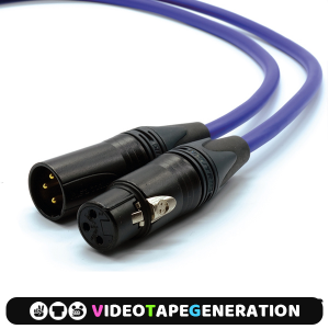 Van Damme XLR(F) to XLR(M) 반담 수제작 마이크 케이블