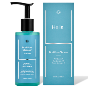 히이즈 듀얼포어 클렌저 피지모공 폼클렌징 남자