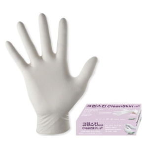 크린스킨 라이트 화이트 니트릴 장갑 3.5g 100매 식품용