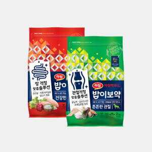 밥이보약 DOG 강아지 사료 4kg (관절+건강한장)