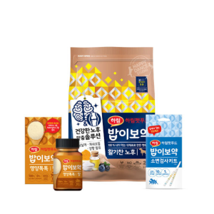 [강아지 노후관리] 밥이보약 DOG 활기찬 노후 2kg+영양톡톡 장 60g+소변검사키트1회분