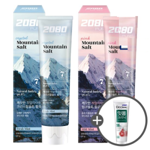 2080 퓨어 솔트 치약 120g x6개