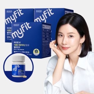 동국제약 마이핏V 식물성 멜라토닌 멜라민즈 2MG 트립토판 토마토추출물 3박스