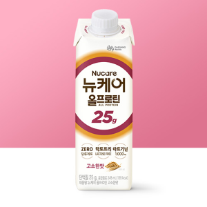 [본사공식몰] 뉴케어 올프로틴 고소한맛 245ml (24팩)(캔x) 대상웰라이프 영양식 단백질보충 식사대용 프로틴 음료 유동식 당류제로 락토프리 아르기닌
