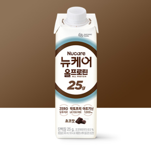 [본사공식몰] 뉴케어 올프로틴 초코맛 245ml (24팩)(캔x) 대상웰라이프 영양식 단백질보충 식사대용 프로틴 음료 유동식 당류제로 락토프리 아르기닌