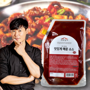고추명가 만능 매운소스 2kg 불닭 닭발 양념 매콤한 볶음 오돌뼈 식당업소용 술안주