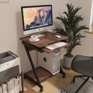 발작 1인용 이동식컴퓨터책상 원룸 테이블 미니책상