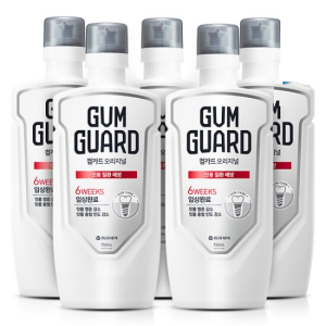 가그린 검가드 오리지널 가글 750ml 5개 구강청결제