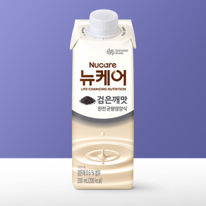 [본사공식몰] 완전균형영양식 뉴케어 고소한 검은깨맛 200ml 30팩 환자식 환자 음식 노인 영양식 아셉틱 대상웰라이프 식사대용 음료