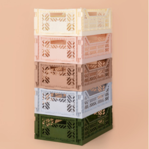 아이카사 폴딩박스 수납정리함 수납박스 5개세트