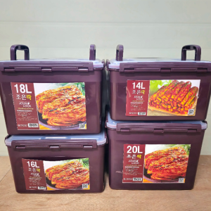 업소용 김치통 조은락 밀폐용기 대형 보관