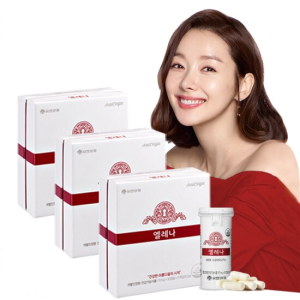 유한양행 엘레나 여성 질 건강 유산균 60캡슐 x 3개 6개월분