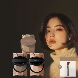 (SET) 맥퀸뉴욕 페이크업 컨투어 쉐딩 3종 브러쉬 세트