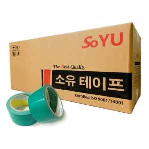 소유 청테이프 면테이프 건축 보양 보수용 덕트 48mm(폭) x 15M(길이) 10개입