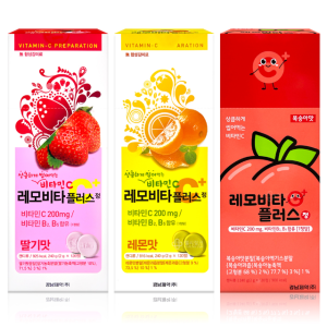 경남 상큼하게 씹어먹는 비타민C 레모비타플러스 120정 레몬맛